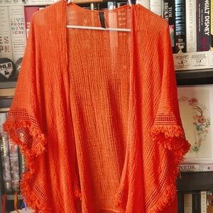 Lane Bryant orange wrap